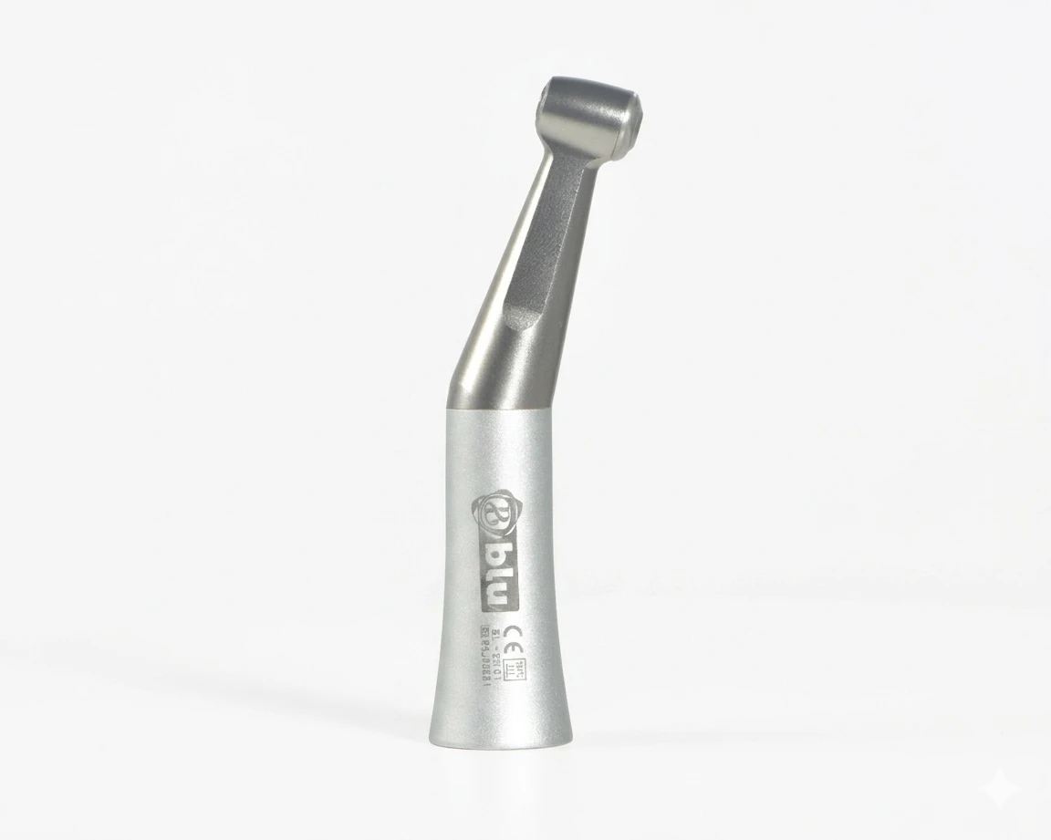 Low Speed External Spray Contra Angle Push Button