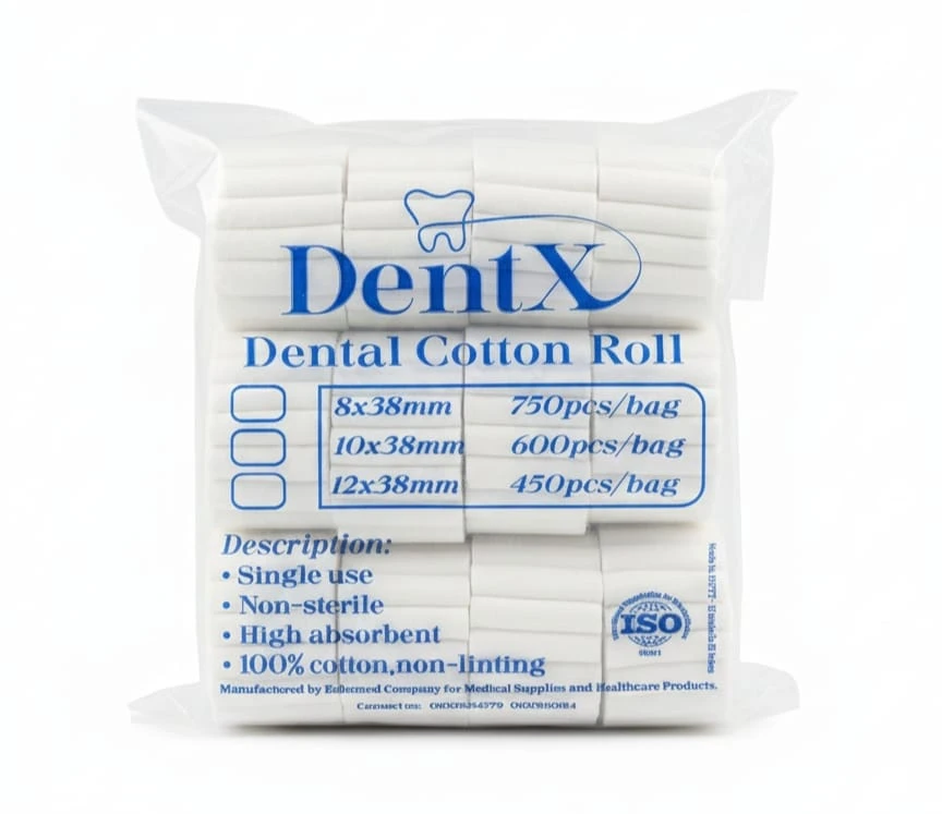 Dentx Cotton Roll (600 Pcs)