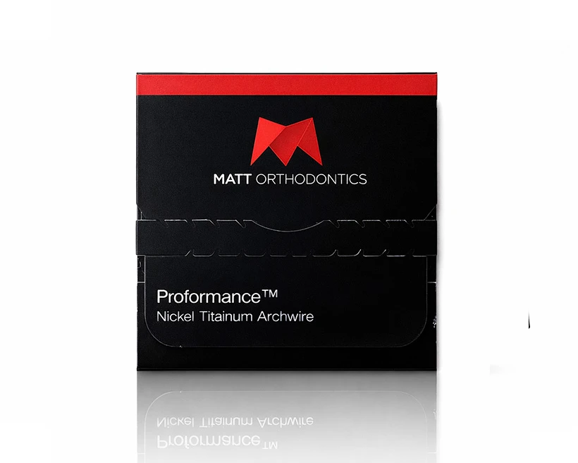 5 x Matt Ortho PROFORMANCE NITI Round + 1 Pack Free