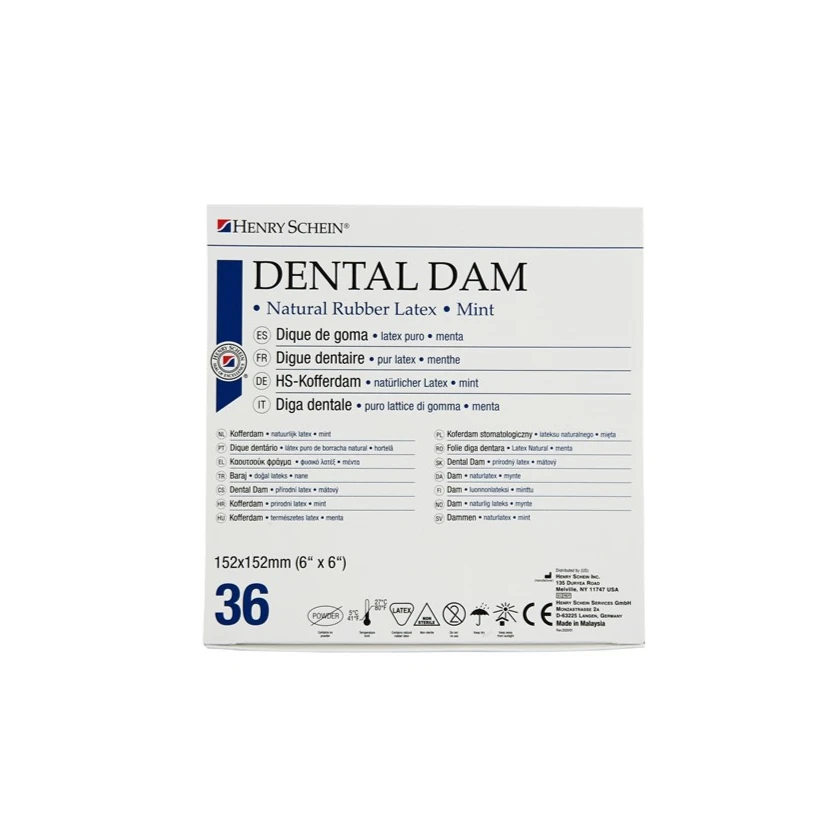 Henry Schein Rubber Dam (36pcs)