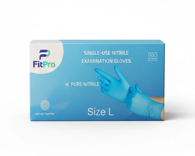 FitPro Nitrile GLoves (10 Pack / Box)